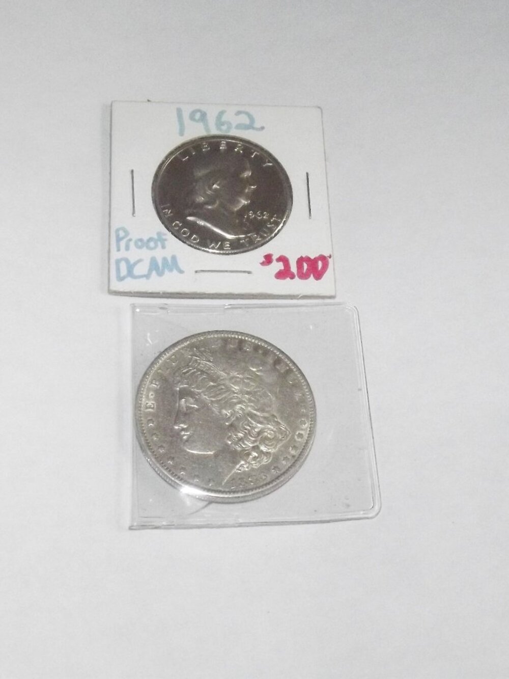 2 Older High Grade Silver Coins